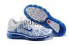 nike2013新款鞋子型錄 09五代氣墊跑鞋男款休閑跑鞋全掌氣墊減震運(yùn)動(dòng)鞋白藍(lán)