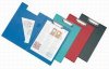 西安辦公用品/陜西辦公用品銷售/西安好辦公商城-齊心 TR19兩折直條紋板夾