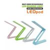 USB LED電池充電折疊燈，學習辦公調光臺燈，護眼禮品臺燈GB-10199