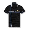 burberry hk 專門店 2013珠地棉BURBERRY純色翻領男生款黑色 欽麗