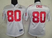 superbowl nfl jersey xlvi new york giants cruz youth cheap football america authentic jerseys sports